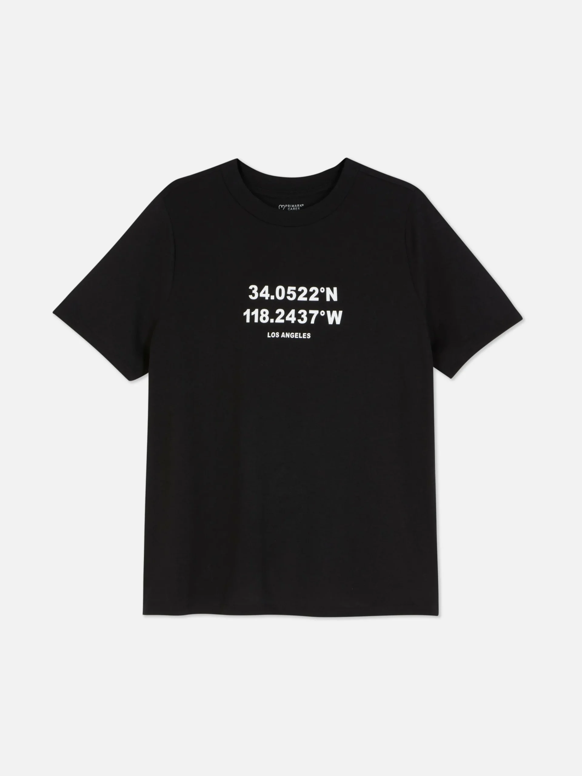 T-shirt Estampado Gráfico Algodão