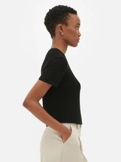 T-shirt Gola Redonda Malha