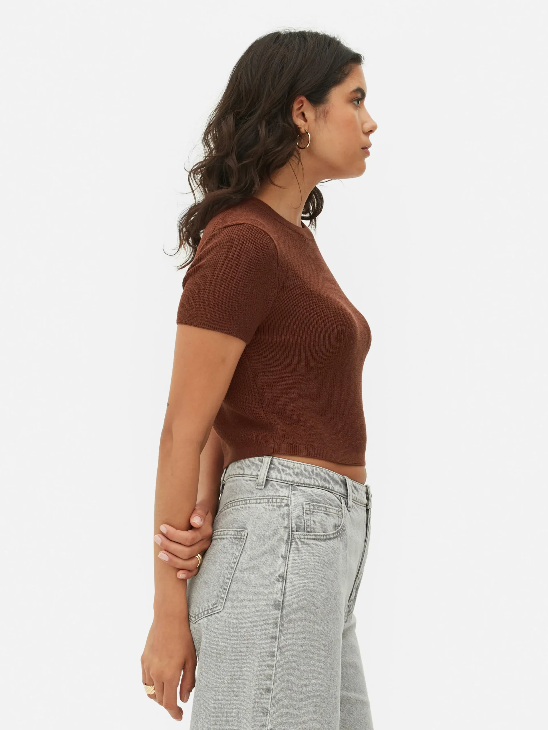 T-shirt Gola Redonda Malha