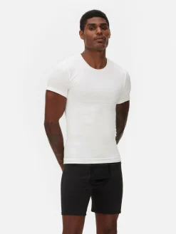 T-shirt Gola Redonda Modeladora