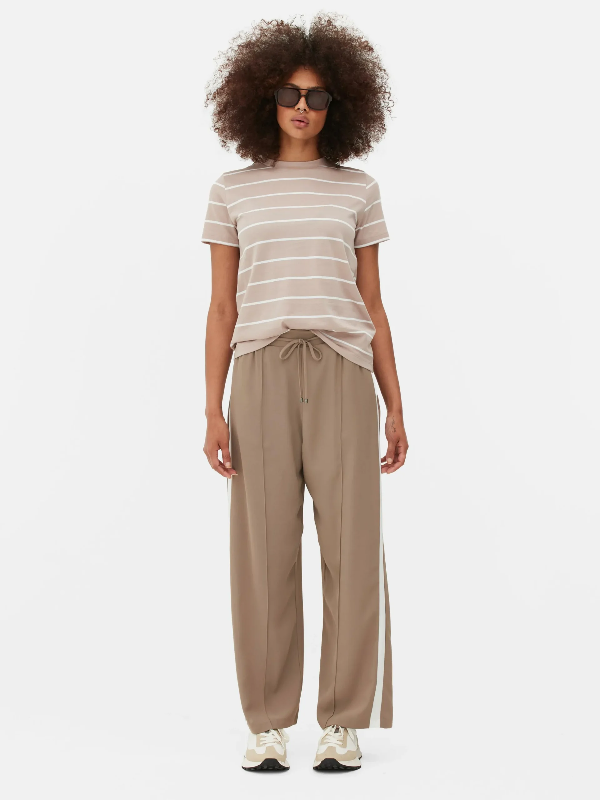 T-shirt Gola Redonda Riscas