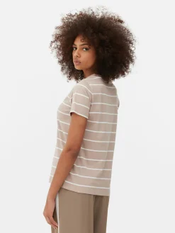 T-shirt Gola Redonda Riscas