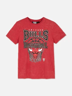 T-shirt Gráfica NBA Chicago Bulls