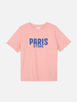 T-shirt Gráfica Paris