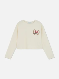 T-shirt Manga Comprida Canelada