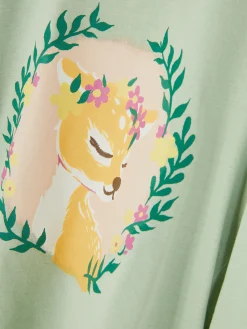 T-shirt Manga Comprida Gráfica