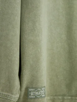 T-shirt Manga Comprida Lavagem