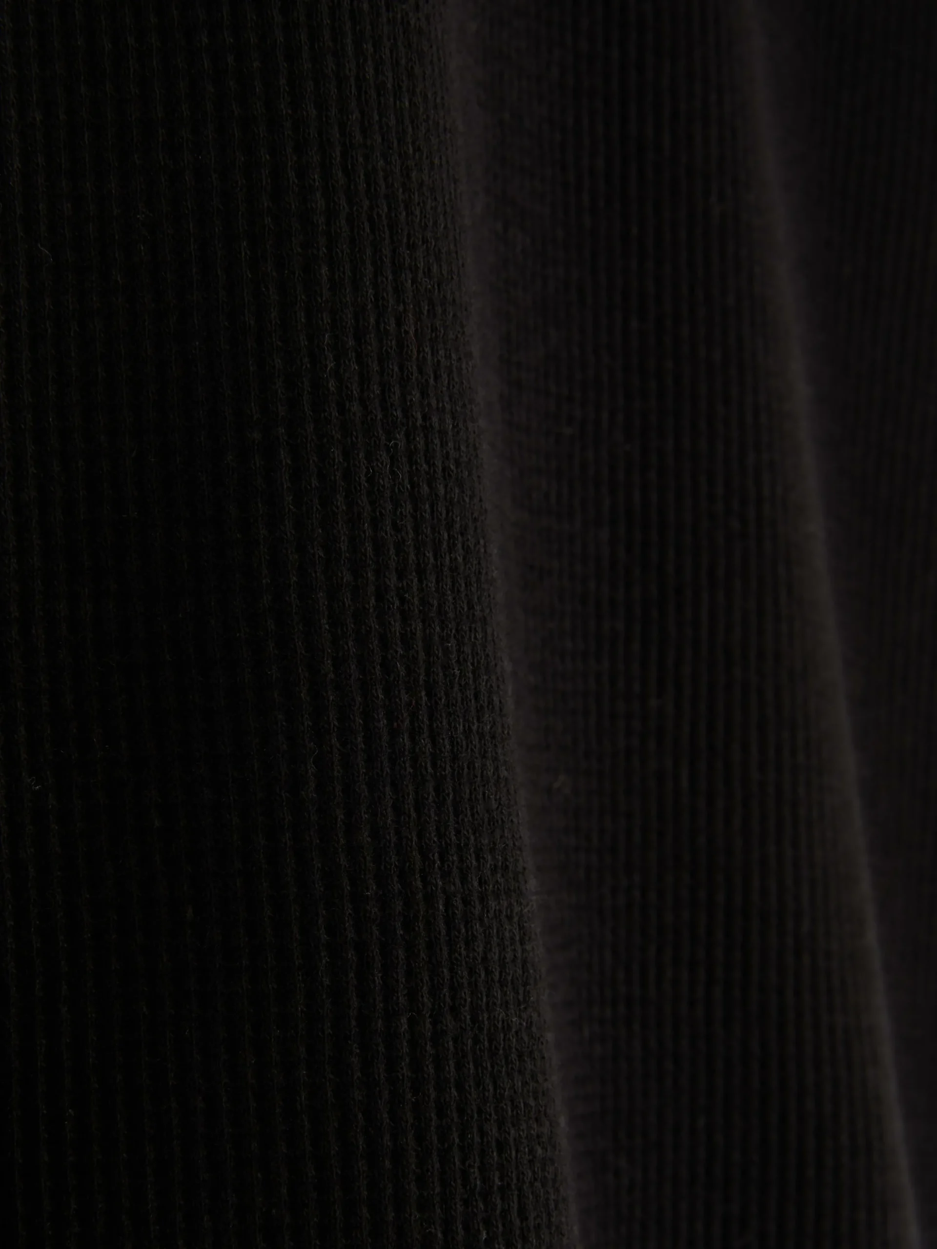 T-shirt Manga Comprida Padrão Waffle