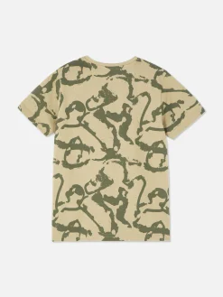 T-shirt Manga Curta Gráfica