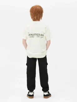 T-shirt Manga Curta Gráfica Desportiva