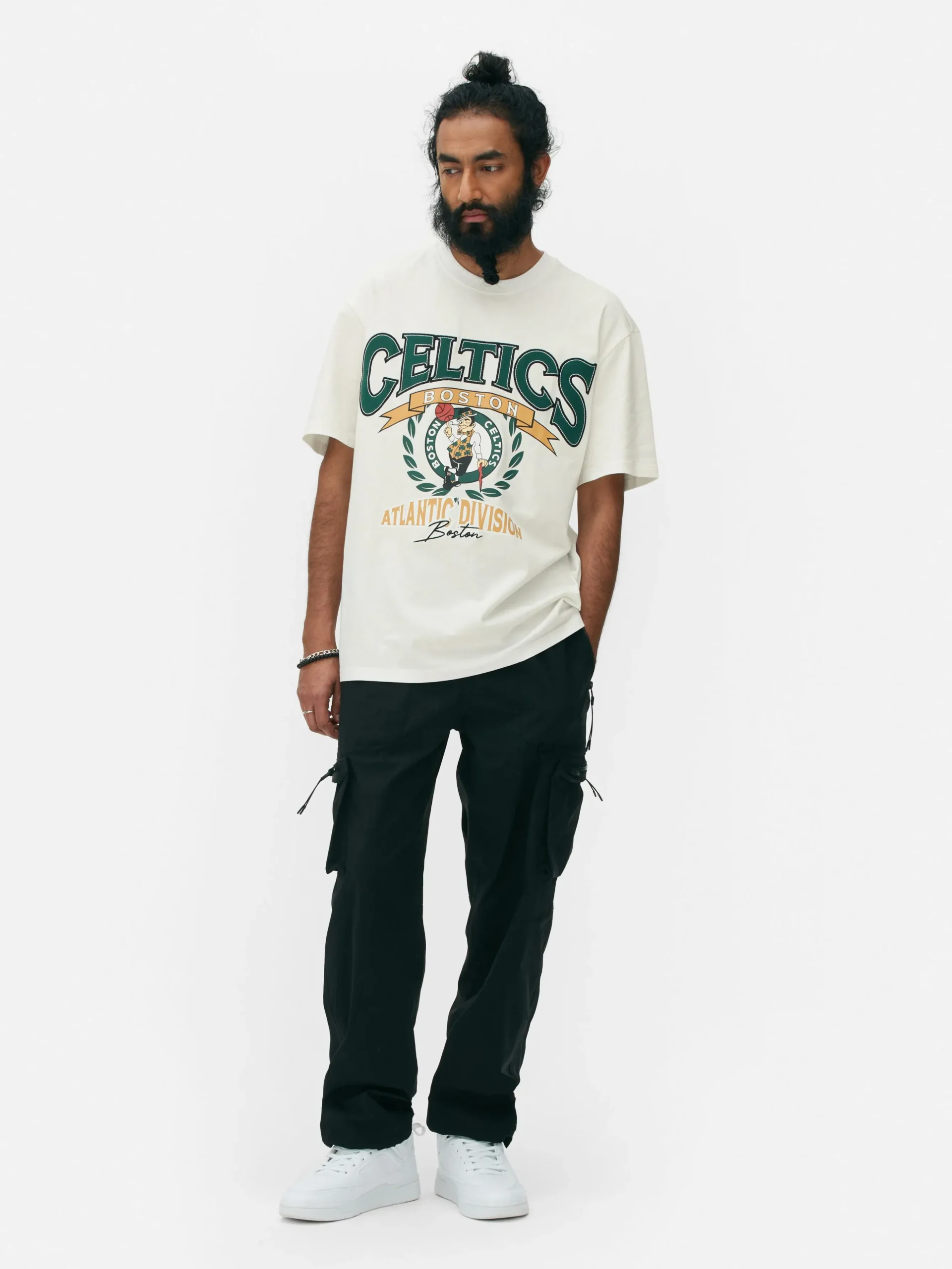 T-shirt Manga Curta NBA Boston Celtics