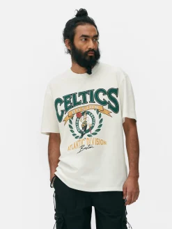 T-shirt Manga Curta NBA Boston Celtics