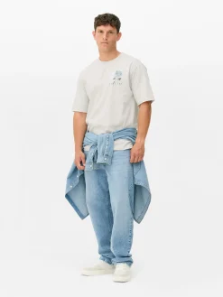 T-shirt Padrão Floral Tóquio