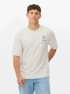 T-shirt Padrão Floral Tóquio