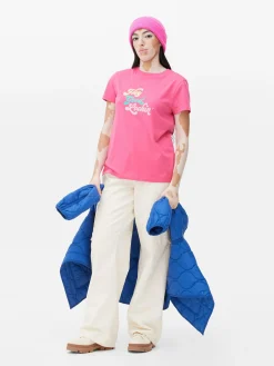 T-shirt Slogan Estampado