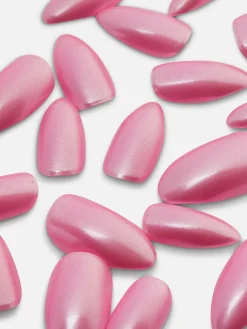 Unhas Postiças Pontiagudas Vidradas PS...