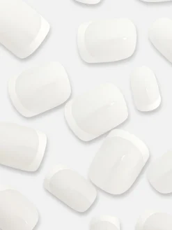 Unhas Postiças Quadradas Brilho PS...