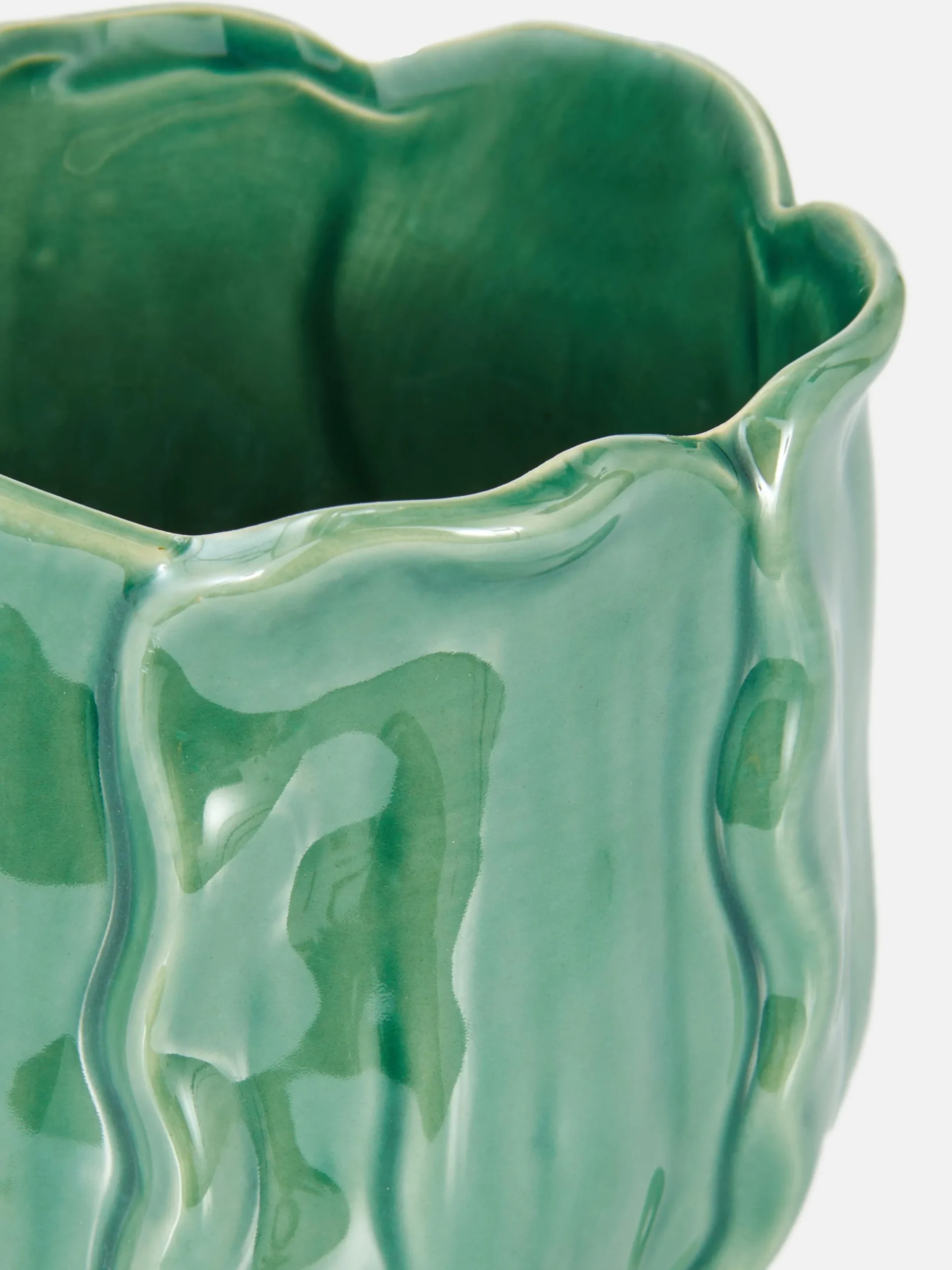 Vaso De Plantas Brilhante Abstrato