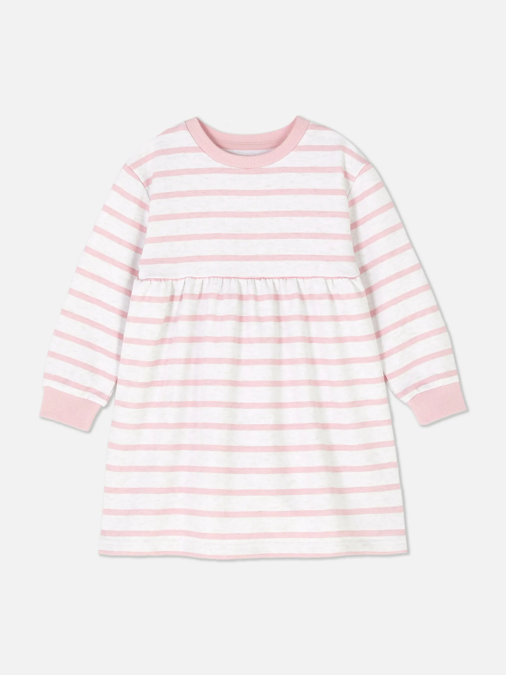 Vestido Camisola às Riscas