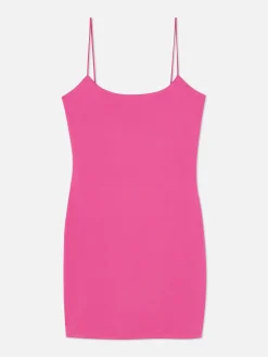 Vestido Mini Justo Alças